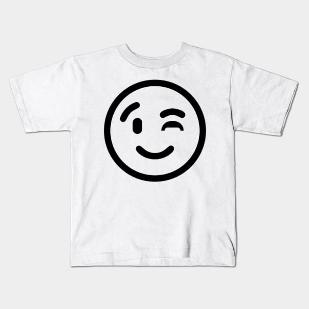 emoji Kids T-Shirt by sarahnash